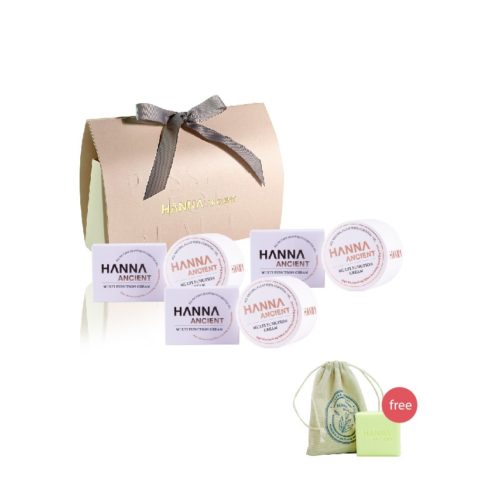 【Dec Promo B】Hanna Cream 43gm – 3pcs FOC 1pc Clear Of Soap