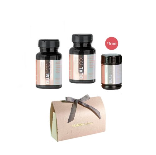 【Dec Christmas Promo A】Dual-Col – 2 Bottles Free Dual Col Trial Set 1 Bottle with a Gift Box