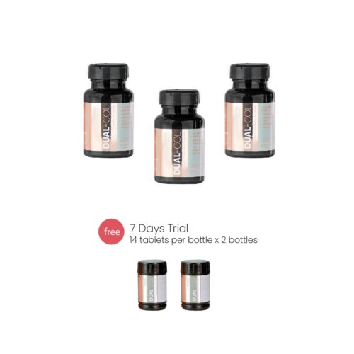 【Aug Promo A】Dual-Col – 3 Bottles Free Dual Col Trial 2 Bottles