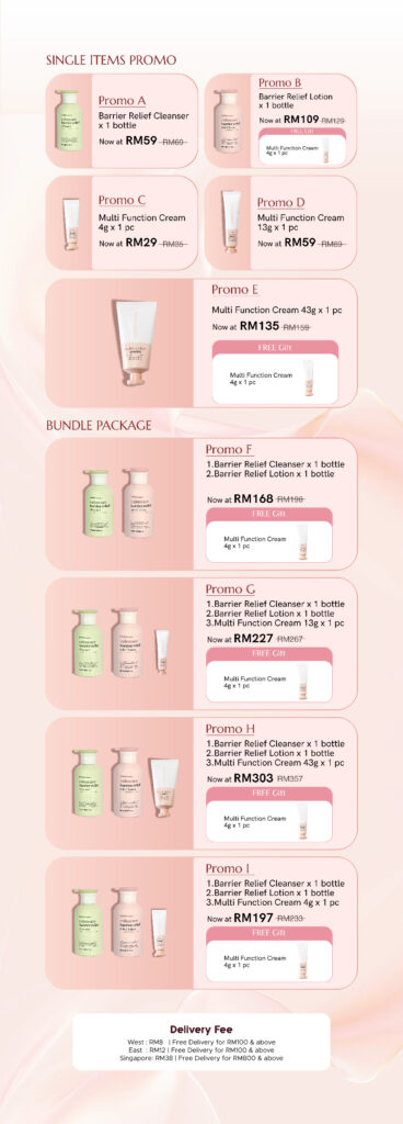 [marina pharmacy] barrier relief cleanser (promo a)