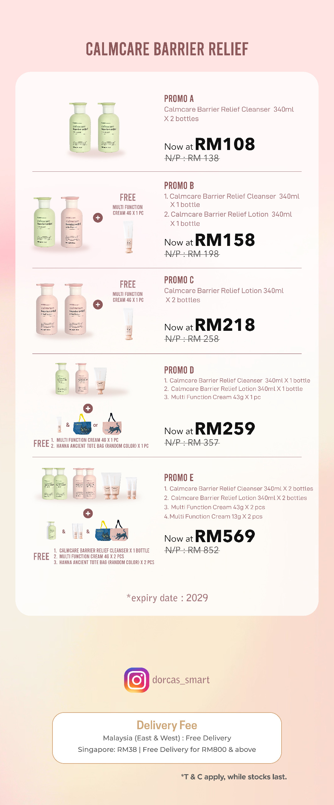 [joezoe x hanna ancient] calmcare barrier relief (promo c) (copy)