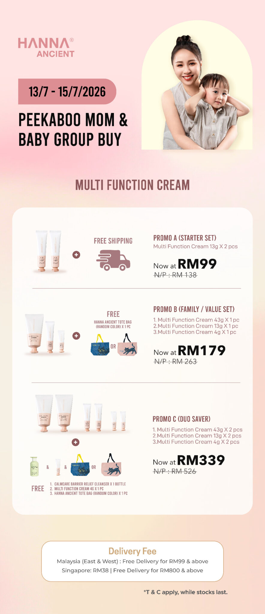 [joezoe x hanna ancient] multi function cream (promo a) (copy)
