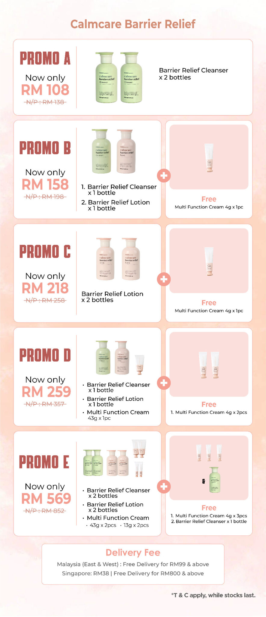 [anan lau x hanna ancient] calmcare barrier relief (promo a)