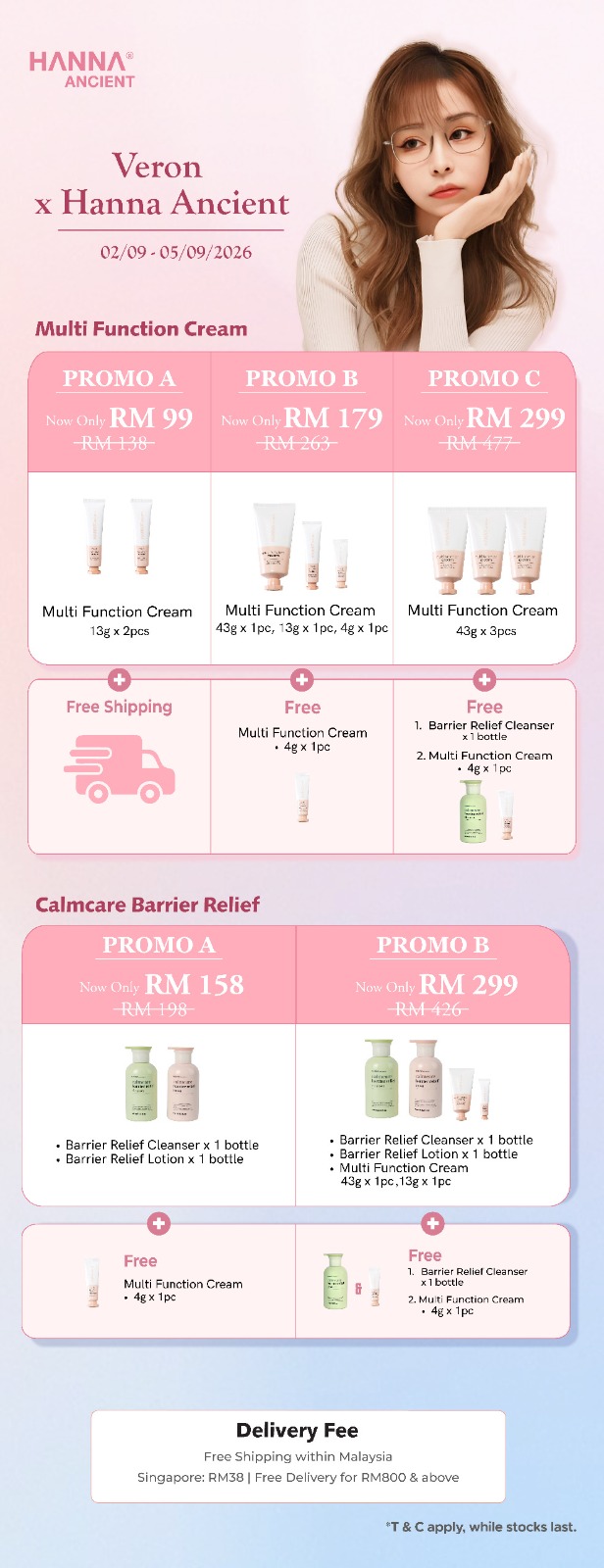 [anan lau x hanna ancient] multi function cream (promo a) (copy)